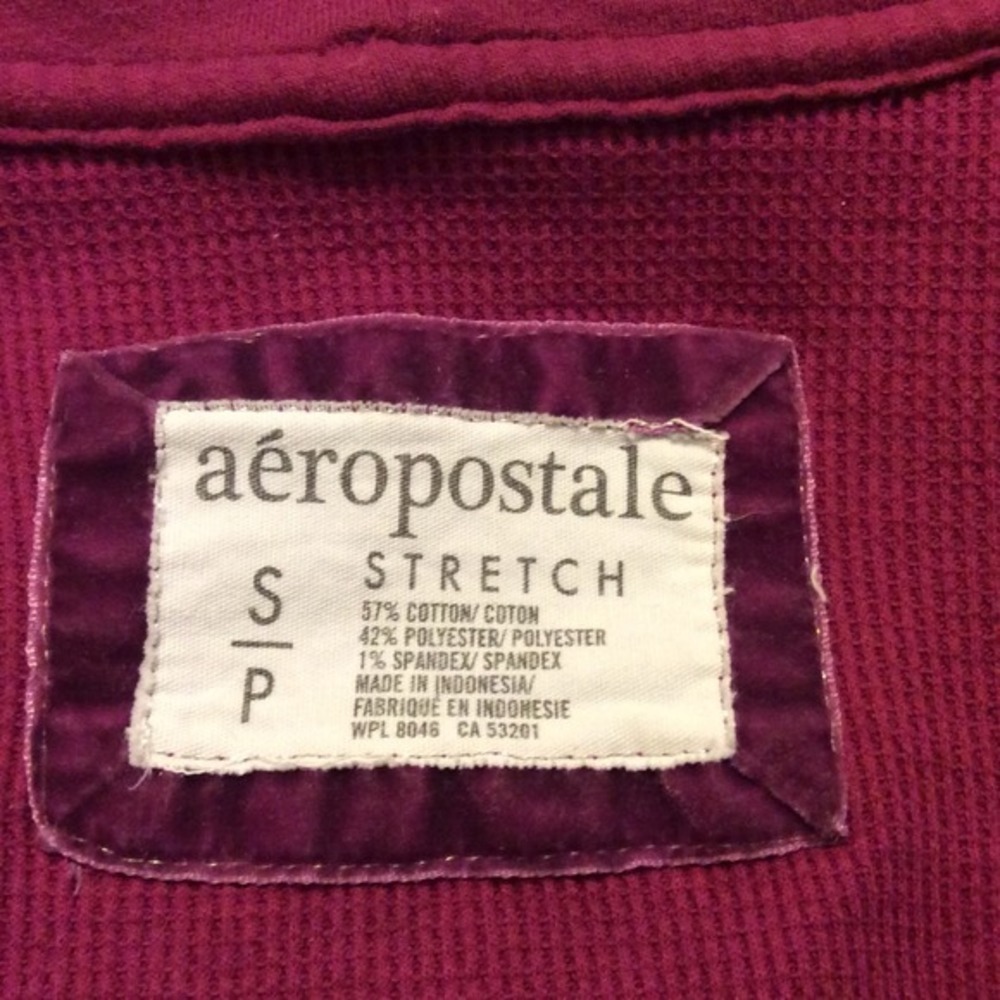 🎉🎉HOST Pick 2/15🎉🎉Aeropostale 💕thermal top💕 - Picture 4 of 4